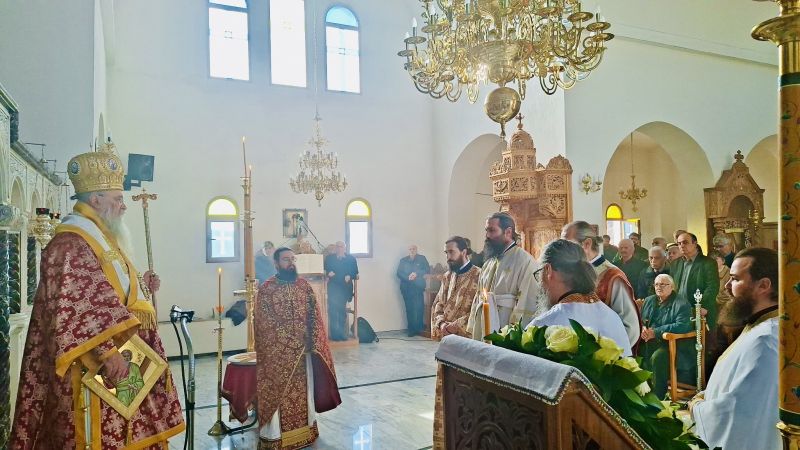 Κουρά Μοναχού και Χειροτονία Διακόνου στην Πρασινάδα Παρανεστίου